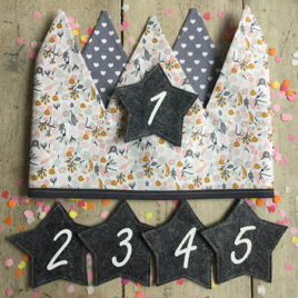 Feestmuts Bloemetjes